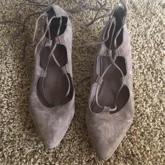 Jeffrey Campbell Shoes - Jeffrey Campbell Lace Up Flats